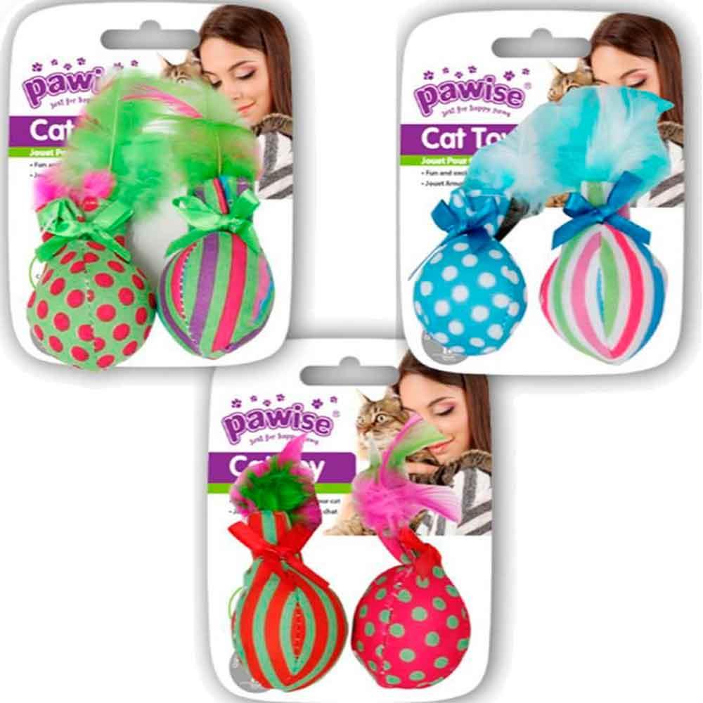 Ball & Feather Cat Toy - Black Dog Panamá