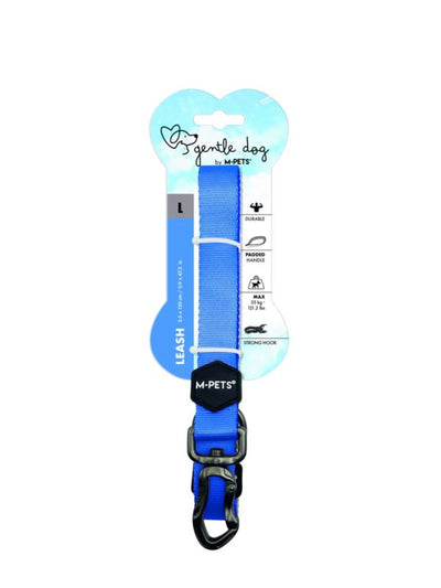 GENTLE DOG Leash L Blue - Black Dog Panamá