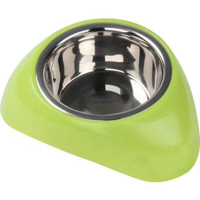 STAINLESS STEEL BOWL W/PLASTIC STAND M-750ML - Black Dog Panamá