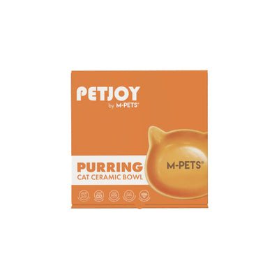 PETJOY Purring Bowl - Orange 300ml - Black Dog Panamá