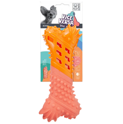Vice Versa Dog Toy Bone - Bacon scent - Black Dog Panamá