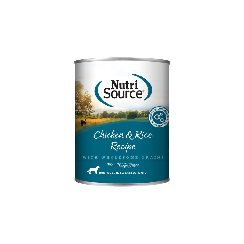 NutriSource Dog Chicken & Rice Wet 12.3 oz (revisar Duplicado
