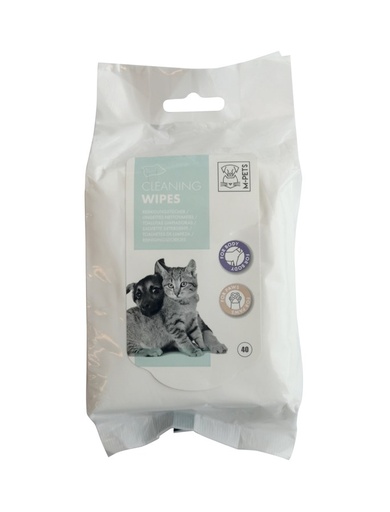 M-pets Cleaning Wipes - 40 Pcs