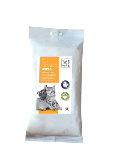M-pets Cleaning Wipes - 40 Pcs