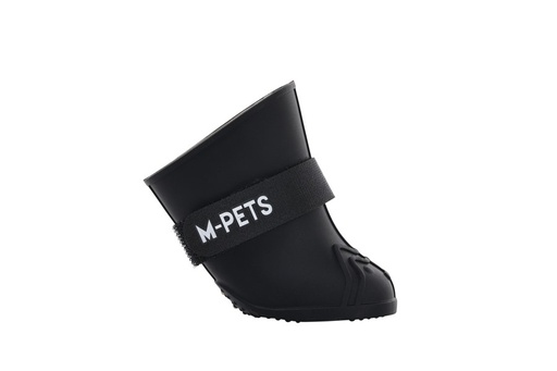 M-pets Rainy Day Dog Shoes Xl Black