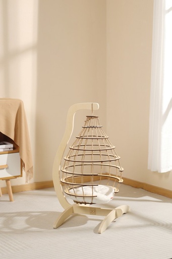 M-pets Cloud Hanging Cat Bed With Cushion