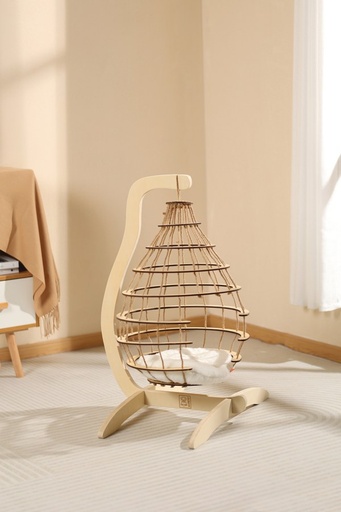 M-pets Cloud Hanging Cat Bed With Cushion