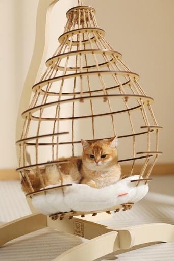 M-pets Cloud Hanging Cat Bed With Cushion