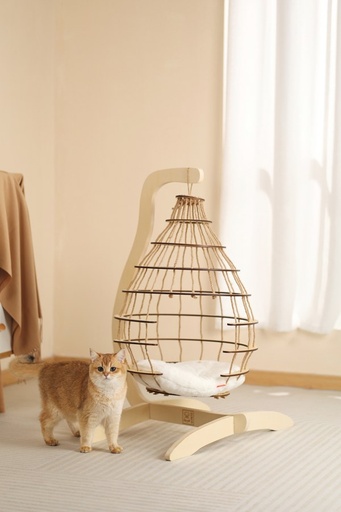 M-pets Cloud Hanging Cat Bed With Cushion