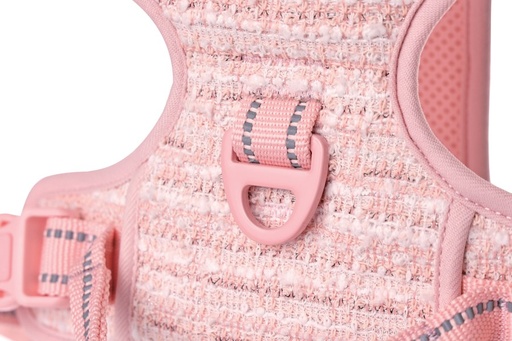 M-pets Haute Couture Dog Harness Pink Charm L