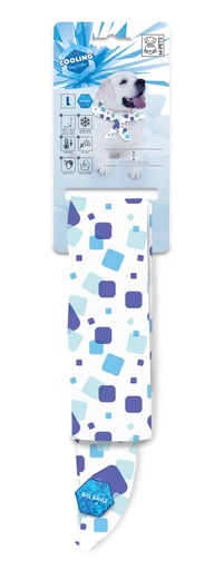 M-pets Cooling Collar Scarf L White
