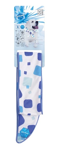 M-pets Cooling Collar Scarf L White