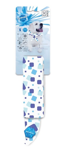 M-pets Cooling Collar Scarf S White