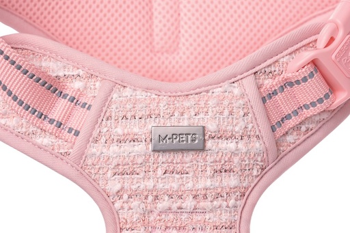 M-pets Haute Couture Dog Harness Pink Charm L