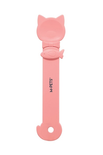 M-pets Creamy Cat Spoon Strawberry Red