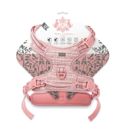 M-pets Haute Couture Dog Harness Pink Charm Xl