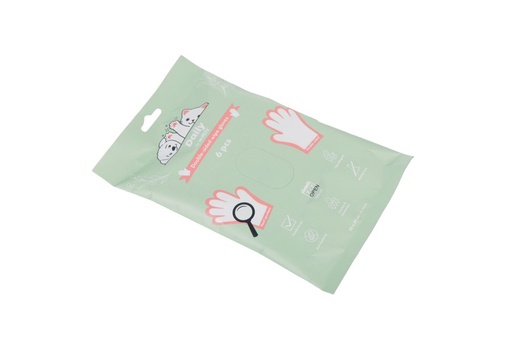 M-pets Daily Double-sided Wipe Gloves - 6 Pcs