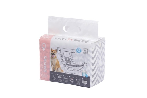 M-pets Diapers - Female Dog - L