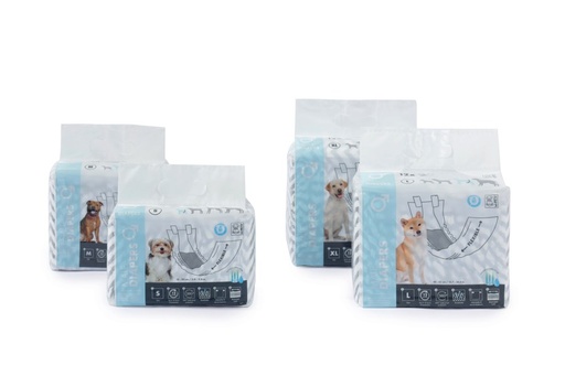 M-pets Diapers - Male Dog - S