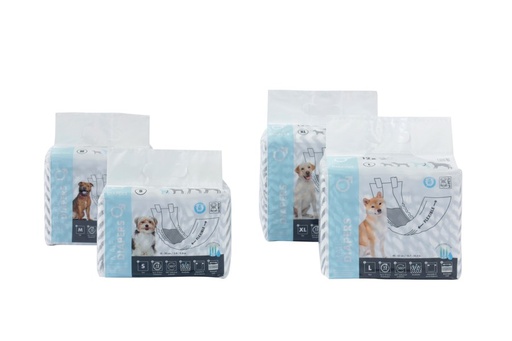 M-pets Diapers - Male Dog - S