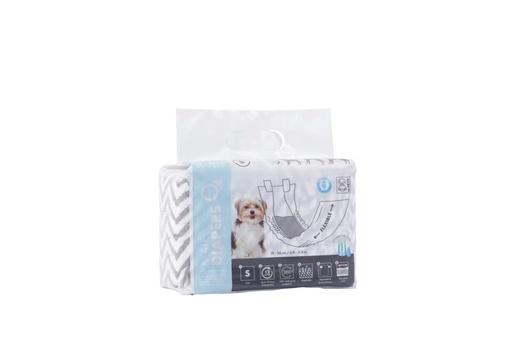 M-pets Diapers - Male Dog - S