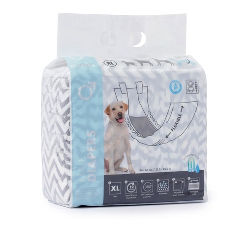 M-pets Diapers - Male Dog - Xl
