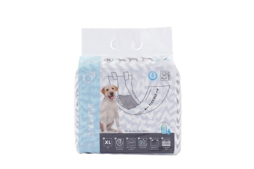 M-pets Diapers - Male Dog - Xl