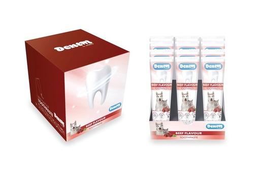 M-pets Display For Toothpaste Beef Flavour
