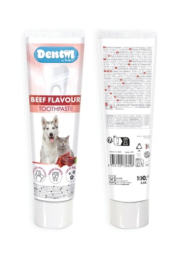 M-pets Display For Toothpaste Beef Flavour