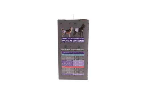 M-pets Disposable Liner L - 24 Pcs