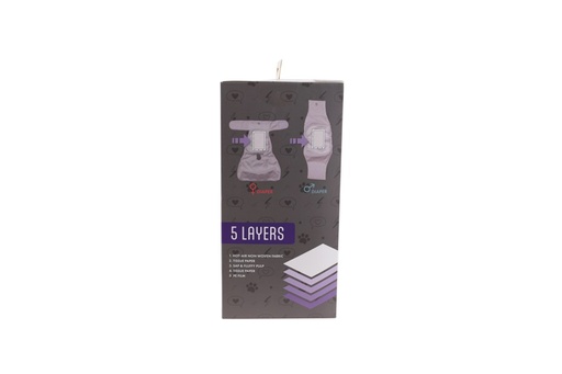 M-pets Disposable Liner L - 24 Pcs