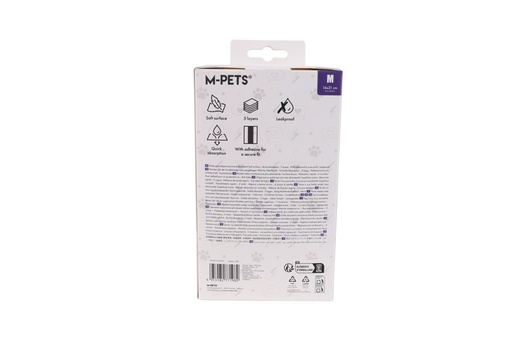 M-pets Disposable Liner M - 24 Pcs