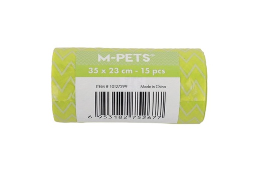 M-pets Dog Waste Bags 360 Rolls - Lemon 4