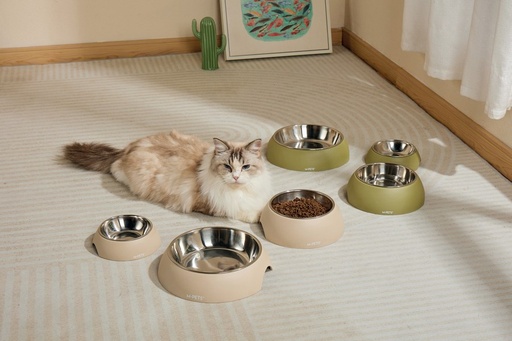 M-pets Eco Bamboo Bowl Olive 190ml
