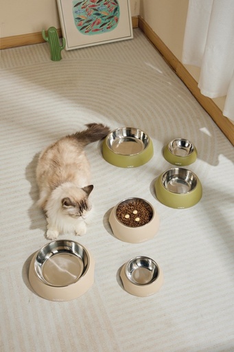 M-pets Eco Bamboo Bowl Olive 190ml