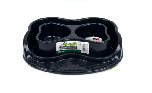 M-pets Eco Heart Bowl - 2 X 500ml