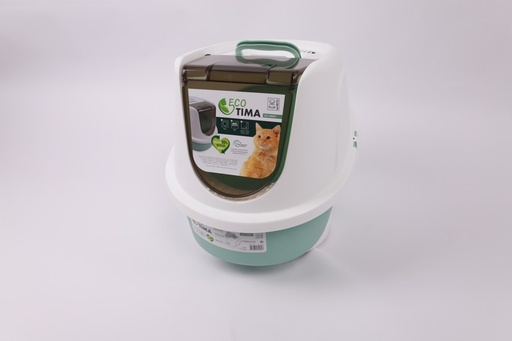 M-pets Eco Tima Cat Litter Box M- Sea Green