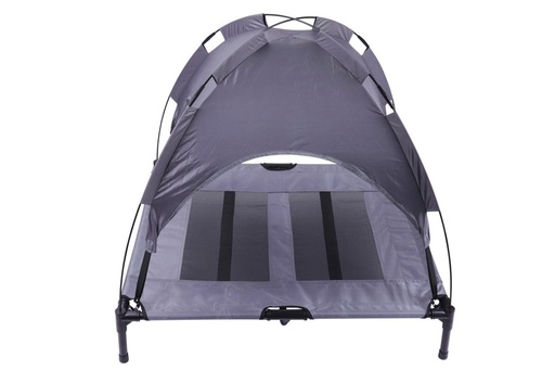 M-pets Elevated Dog Bed With Sun Shade L
