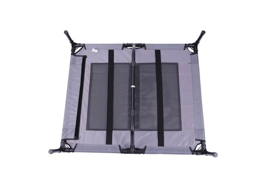 M-pets Elevated Dog Bed With Sun Shade L