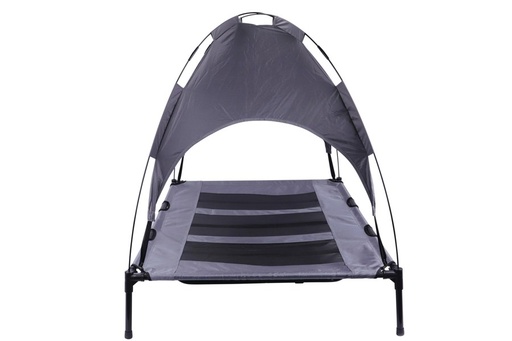 M-pets Elevated Dog Bed With Sun Shade Xl