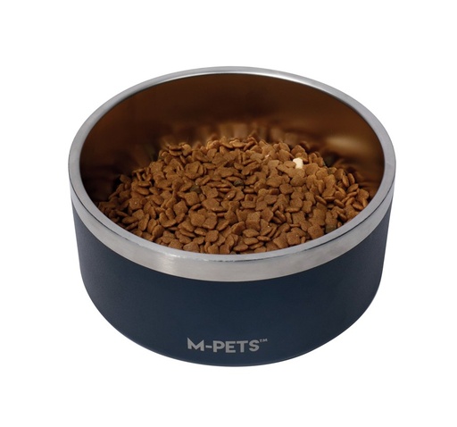 M-pets Eskimo Double Wall Bowl 2l - Black