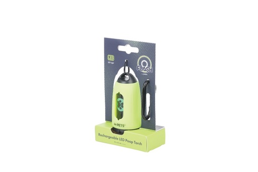 M-pets Flash Led Poop Torch Green