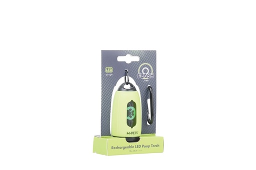M-pets Flash Led Poop Torch Green