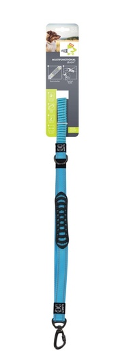 M-pets Flex Pro Multifunctional Dog Leash - Blue