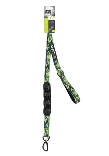 M-pets Flex Shock Absorber Leash - Camouflage & Black