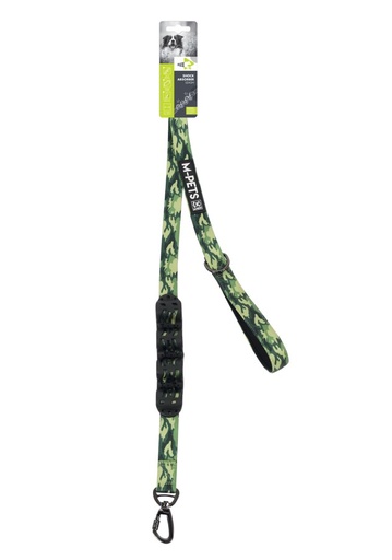 M-pets Flex Shock Absorber Leash - Camouflage & Black