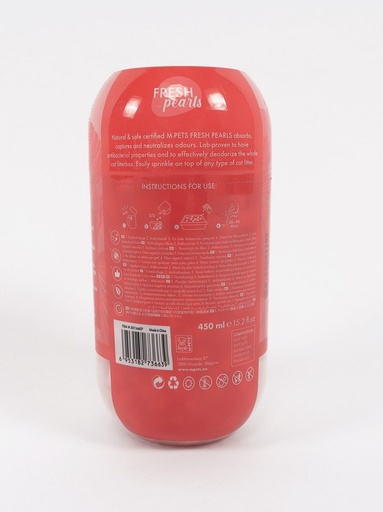 M-pets Fresh Pearls Natural Cat Litter Deodoriser - Floral 450ml