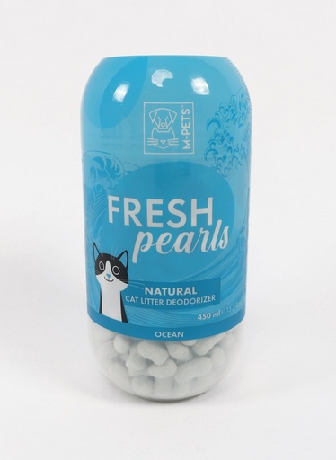 M-pets Fresh Pearls Natural Cat Litter Deodoriser - Ocean 450ml