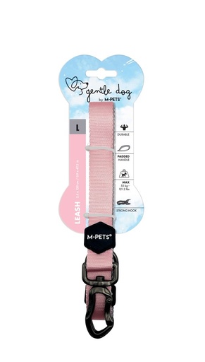 M-pets Gentle Dog Leash L Pink