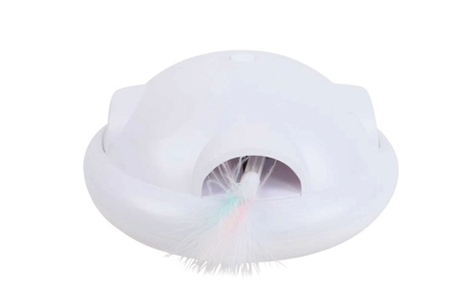 M-pets Alpha Interactive Cat Toy - White